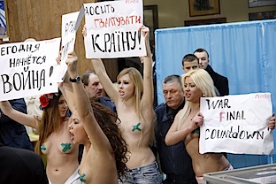Election_Protest_Crucified_Ukraine