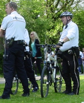 Politie bij Amsterdam Open Air