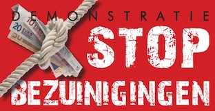 stop bezuinigingen