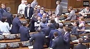 vechtend parlement