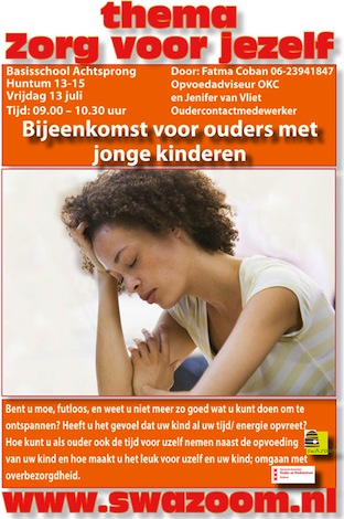 zorg voor jezelf