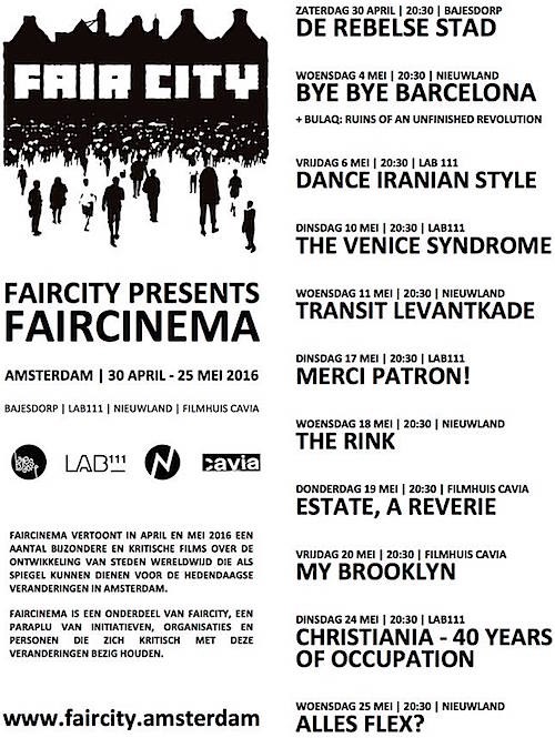 FAIRcinema poster