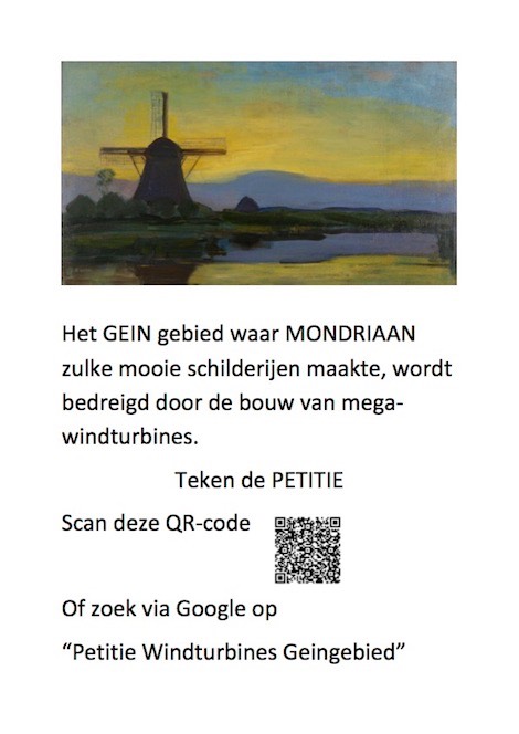 Afiche Gein Mondriaan