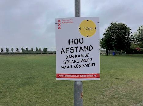 hou afstand